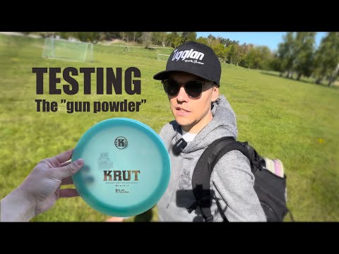 KDG Vlogg 2023 | Testing Kastaplast KRUT Distance Driver golf disc, on first course in Europe