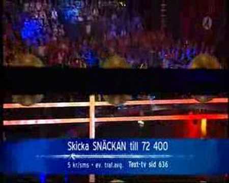Snäckan (Swedish Idol okt.6 2006)
