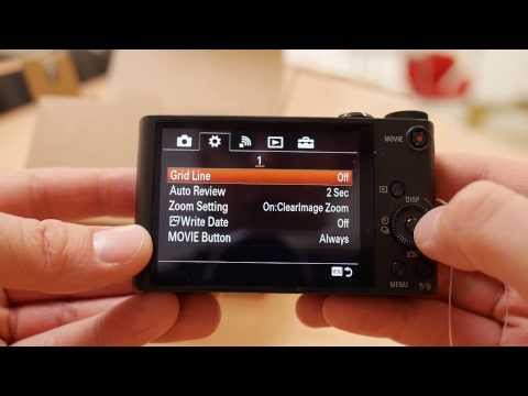Sony WX350 Unboxing and first look!