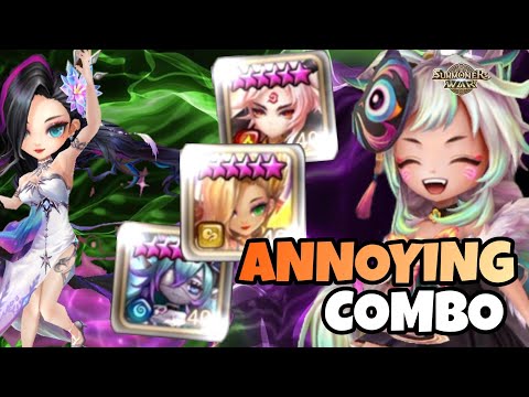 GIANA AND ELLA COMBO [Summoners War : Sky Arena]
