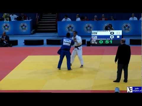 Judo 2011 World Championships Paris: Choriev (UZB) - Gonzalez (CUB) [-90kg]