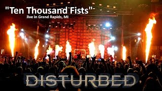 Disturbed &quot;Ten Thousand Fists&quot; live in Grand Rapids, MI 5/24/2016