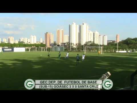 S15-GOIÁS EC 3 X 0 SANTA CRUZ - Copa Goiás 2013 - DVD 13.100