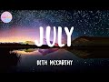 Beth McCarthy - July (Lyrics) | if they wanna leave shake their hand and let them go