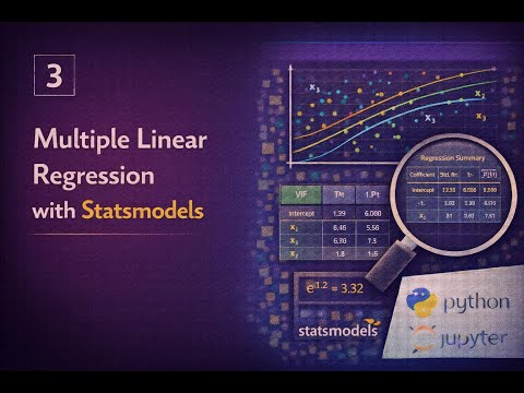 Multiple Linear Regression Using Python With Statsmodels