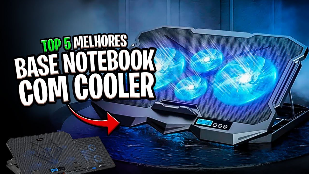 Qual BASE REFRIGERADA PARA NOTEBOOK comprar em 2024? As 5 Melhores ✅