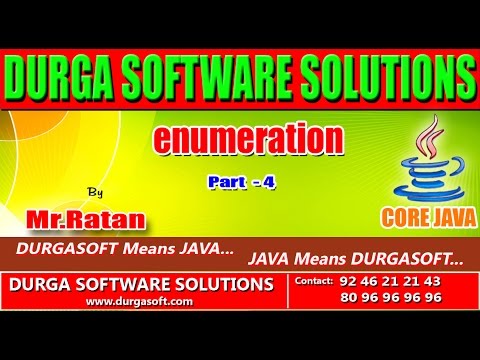 Core Java Enumeration Part 4