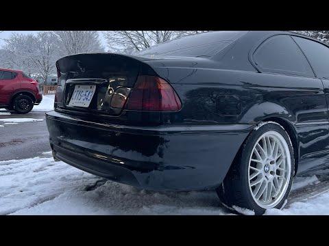 CSL Carbon Fiber Trunk Install On E46
