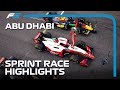 F2 Sprint Race Highlights | 2023 Abu Dhabi Grand Prix
