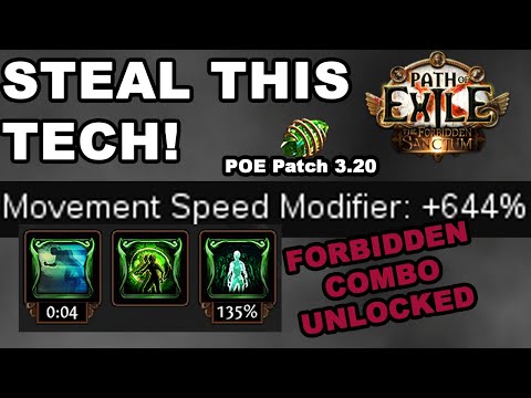 Copy This Speed Tech Before It's Nerfed! 600%+ MS Blade Vortex Build Guide Update for POE 3.20