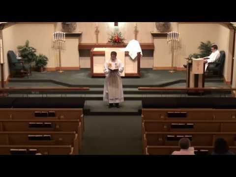 Redeemer Lutheran 2012-04-28 Readings and Message