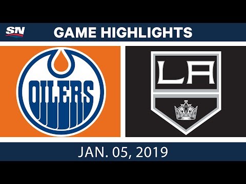 NHL Highlights | Oilers vs. Kings - Jan. 5, 2019