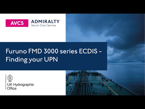 AVCS on the Furuno FMD 3000 series ECDIS - Finding your UPN