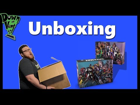 Batman Gotham City Chronicles Board Game Unboxing