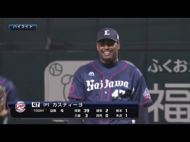 3/6 ホークス対ライオンズ ハイライト