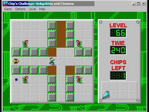 CCLP2 level 66 solution - 233 seconds