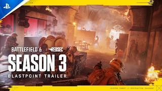 Battlefield 6 - Season 3: Blastpoint Gameplay Trailer | PS5 Games