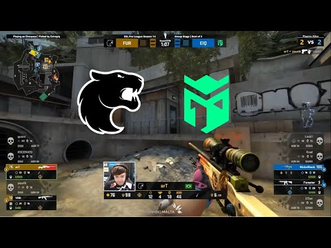 FURIA vs ENTROPIQ - Mapa 1- ESL Pro League