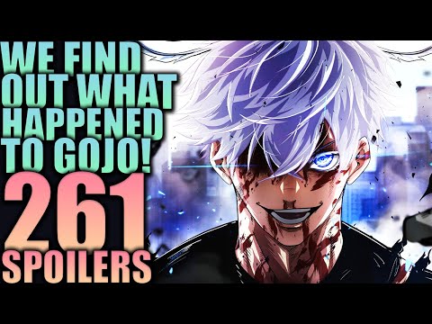 WE FIND OUT WHAT HAPPENED TO GOJO / Jujutsu Kaisen Chapter 261 Spoilers
