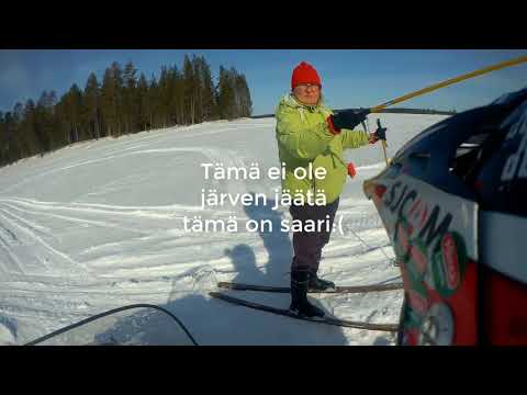 Ykä valittaa moottorikelkkailusta // tämä on saari