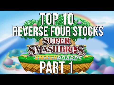 Top 10 Reverse Four Stocks (Part 1)  - Super Smash Bros.