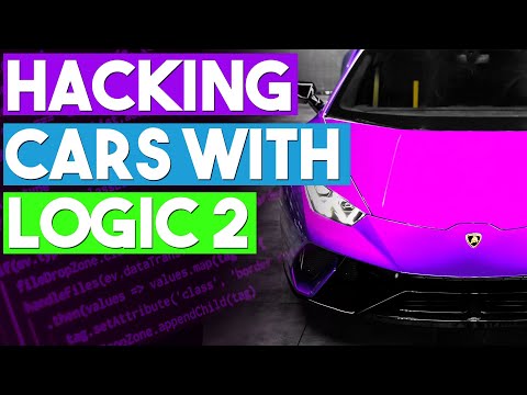 Hacking CARS with an Oscilloscope!!! | Hack The Box Challenges Unique | Saleae Logic 2