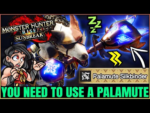 So Palamutes Are Secretly OP Now - INFINITE Paralysis & Sleep Status - Monster Hunter Rise Sunbreak!