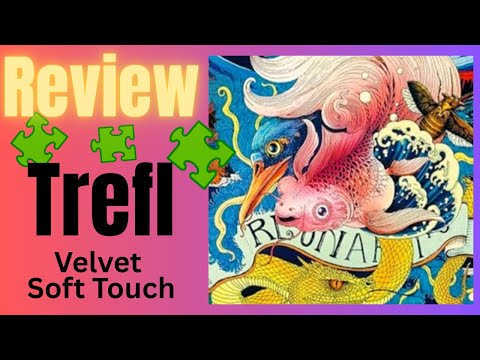 Trefl Jigsaw Puzzle Review! How does it feel?  Velvet Soft Touch Collection