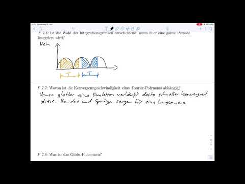 Fourier-Analyse Teil 1 - Repetitorium Mathematik A