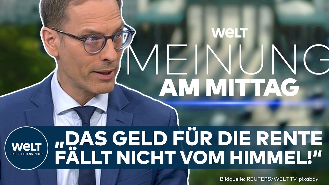 MEINUNG: „Dann müssen wir bis 70 arbeiten!“ BILD-Politikchef verteidigt Rentenpläne | Jan W. Schäfer