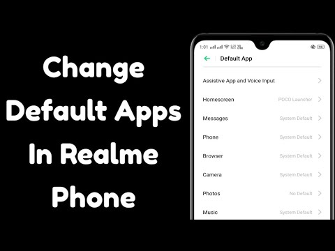 How To Change Default Apps In Realme Phones | Default App Kaise Change Kare