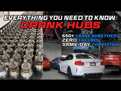 The 3 BEST kinds of CRANKHUBS to use: Full explanation of the BMW M2 M3 and M4 Crankhub issue