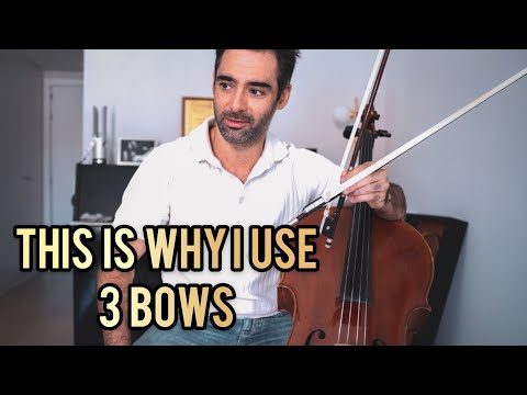 Which BOWS do I play ? My  3 favorite Bows 🎻 ( and when I use each one)