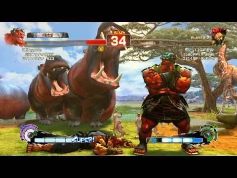 Super Street Fighter IV Hakan vs L2Gantron Akuma