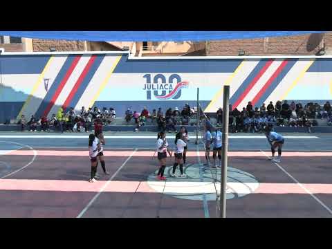 Puno Vs. S. A. Putina, Voley, 1er set Semifinal Juegos Deportivos Regionales, Gobierno Regional Puno