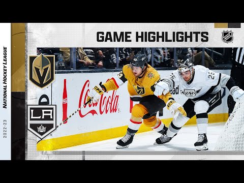 Golden Knights @ Kings 10/11 | NHL Highlights 2022