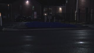 Conditions in Conroe, Texas amid winter storm
