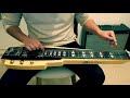 Where angels fear to tread - Bryan Adams. Lap steel cover on Duesenberg Pomona 6.