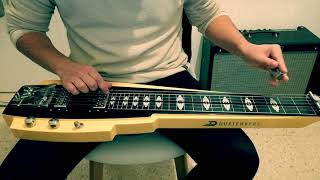 Where angels fear to tread👼 - Bryan Adams. Lap steel cover on Duesenberg Pomona 6.