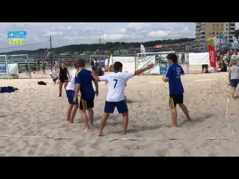 H43 Vit-Sävehof Pojkar-A OV Beachhandboll 20180527