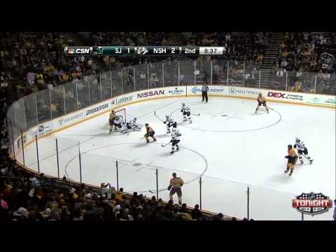 San Jose Sharks at Nashville Predators   01\07\2014