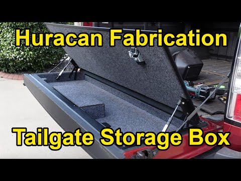 [HOW TO] Install a Huracan Fabrication Tailgate Storage Box on a 2015-2022 Chevy Colorado/GMC Canyon