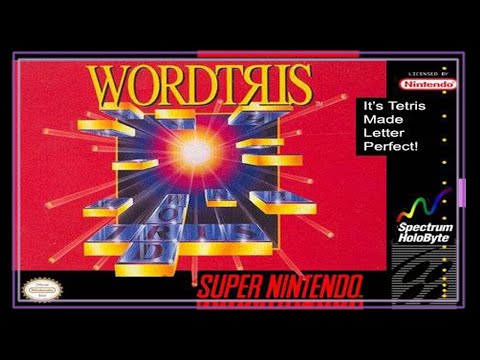 SNES Super Side Quest - Game # 202 - Wordtris
