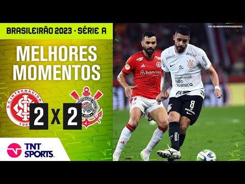 INTER E CORINTHIANS FAZEM JOGÃO COM 4 GOLS! | Internacional 2x2 Corinthians | Brasileirão 2023