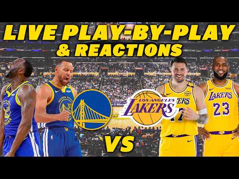 Golden State Warriors vs Los Angeles Lakers | Live Play-By-Play & Reactions