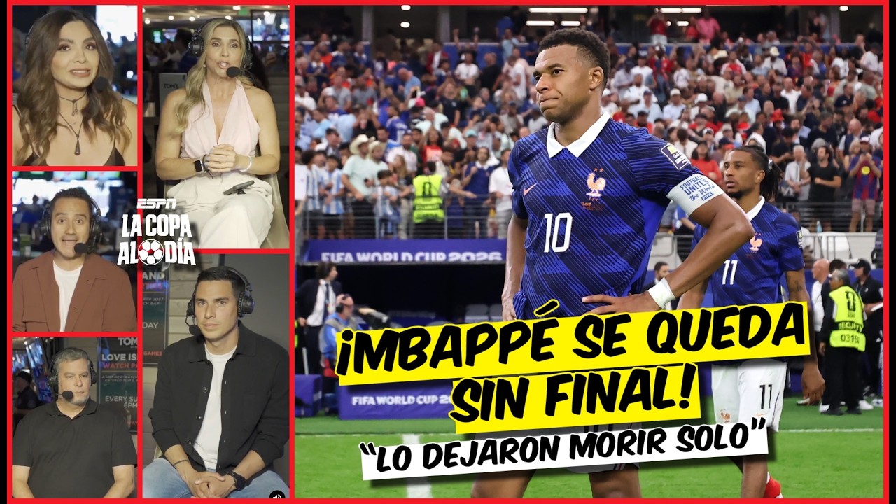 MBAPPÉ se achicó ante la FURIA ROJA, España dominó a Francia en semis del Mundial | La Copa al Día