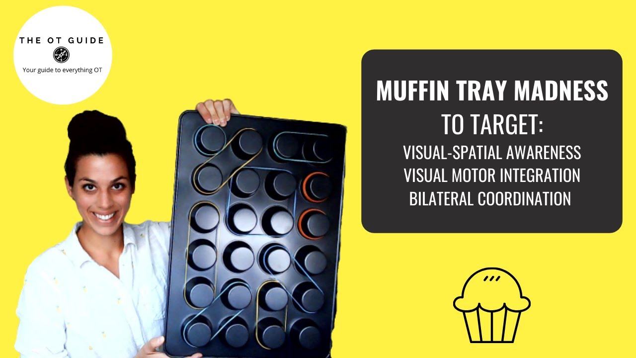 Muffin Tray Madness: Teletherapy Game to Target Visual-Spatial Awareness, VMI, + Bilat Coordination
