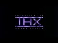 THX SDDS Logo UK VHS Pitch