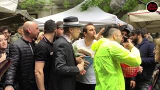 Backstage canzone &quot; Senza pagare&quot; a Foggia - J-Ax con Pio e Amedeo