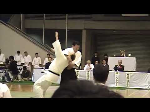 Inoue Kancho and Murray Sensei at the 51st All Japan Enbu, Tokyo Japan.